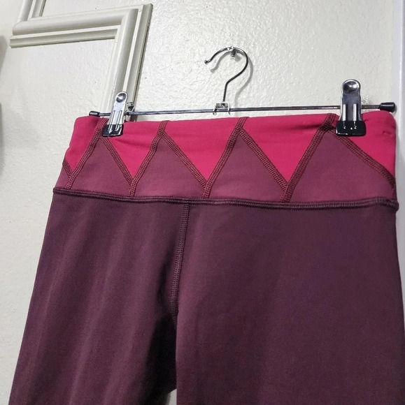 Lululemon Run Inspire Crop II Leggings Women's size 4 Gym Running Walking Yoga - Picture 4 of 7